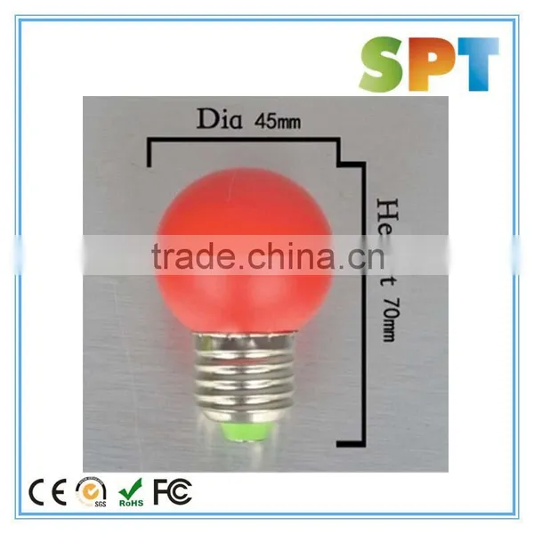 0.5w 1w E27 B22 220v IP65 360 Degree Color Led Christmas Holiday Bulb White/Warm White/Yellow/Blue/Red/Green Colorful CE&ROH photo-2