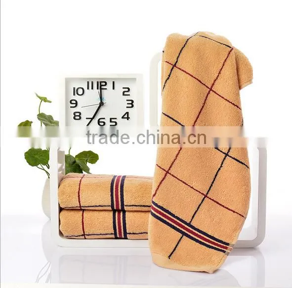Yarn Dyed Microfiber Check Towel photo-4