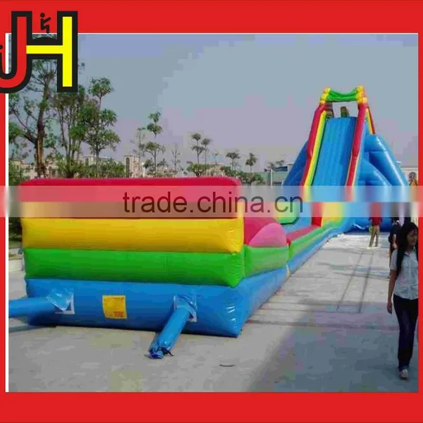 2016 JH Brand 0.55mm PVC Material Giant Hippo Inflatable Water Slide For Adults photo-6