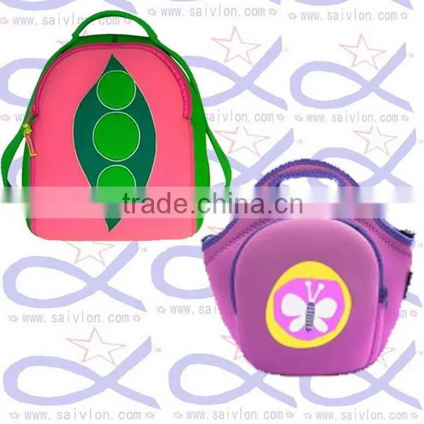 Flower Design Kids Food Warmer Lunch Bag / Backpack photo-4