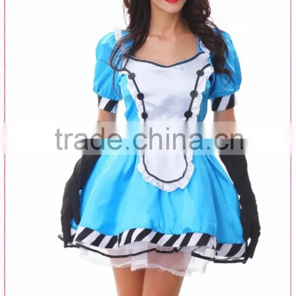 Wholesale Ladies Halloween Costumes Alice in Wonderland Sexy Cosplay Costume photo-5