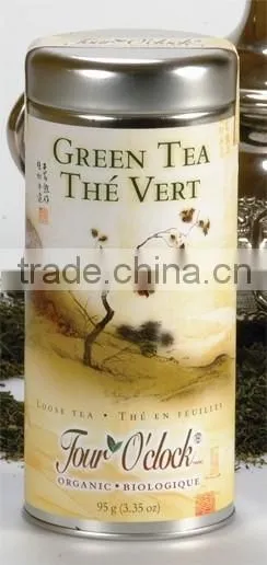 Organic Green Tea In Cans