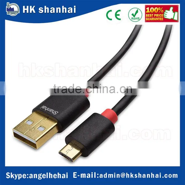 Cheap Price Hi-speed Syncing Data Cable 480 Mbps Gold Plated USB 2.0 Type a to Micro-b Charging Cable for Android photo-4