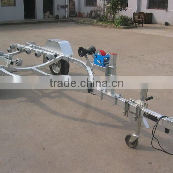Hot Dipped Galvanized Boat Trailer/ Inflatable Boat Trailers/jetski Trailer photo-6
