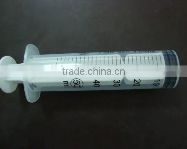50ml/60 Luer Slip or Luer Slip Disposable Syringe 3-parts Syringe photo-2