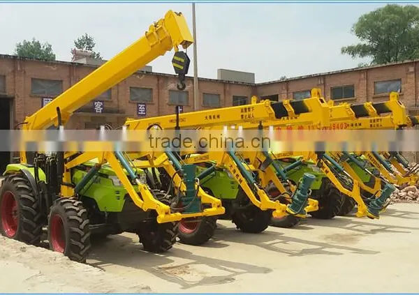 New Type Wheeled Type Trench Ditching Digger Integrated Machine photo-2