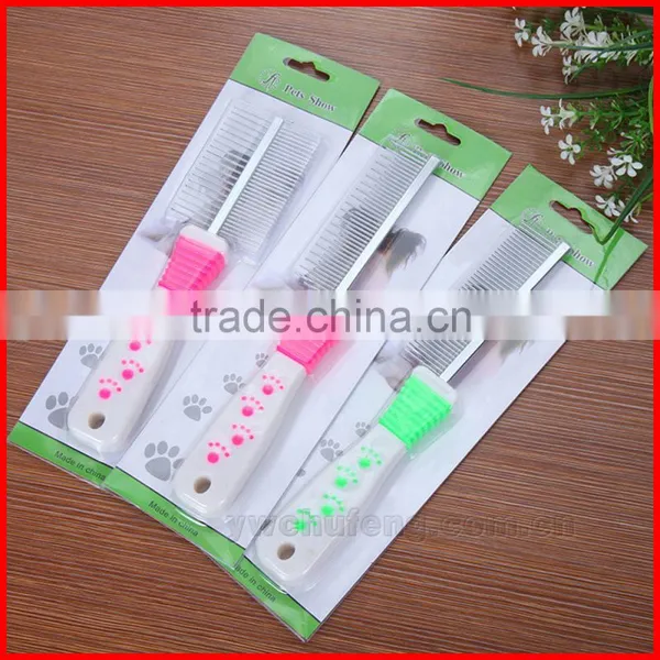 High Quality Stainless Steel 2 Rows Beauty Comb for Pets photo-2