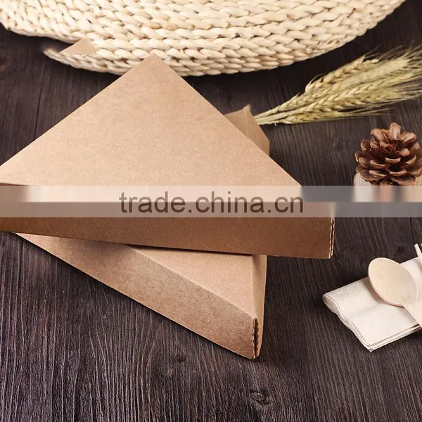 Surprised Personalized Recyclable Cheap Triangle Pizza Box photo-3