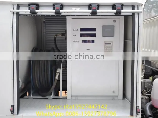 Factory Supply LPG Filling Truck 5m3 LPG Bowser Truck photo-4