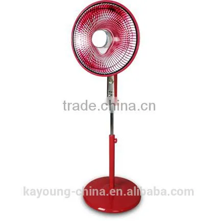 2014 New Design Stand Fan Shaped Oscillating 1000w Halogen Heater photo-2