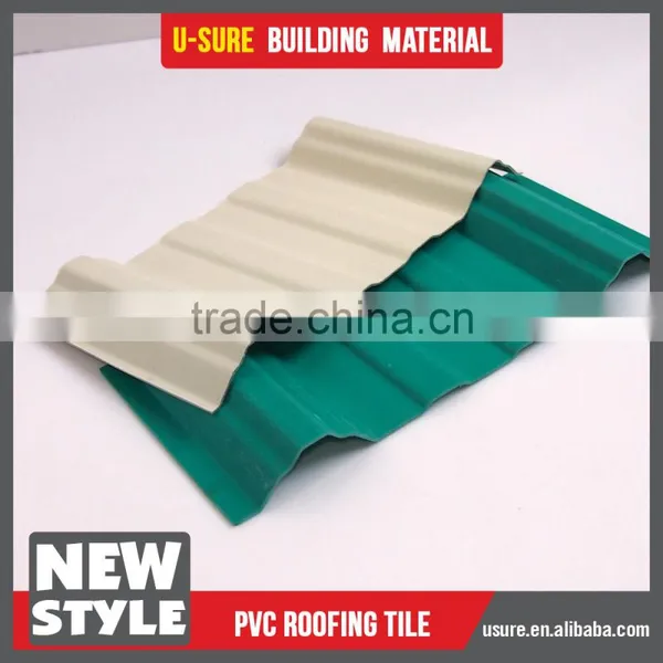 Highly Fire Resistant Long Life Span 4 Layer Plastic Roof Tile photo-5