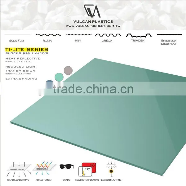 Solid Sheets (Polycarbonate Flat Ti-Lite)