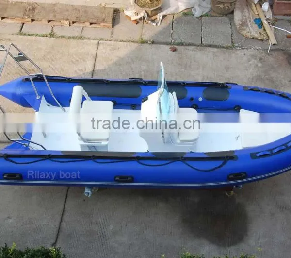 8 Person Rigid Hull Fishing Plastic Boat photo-2