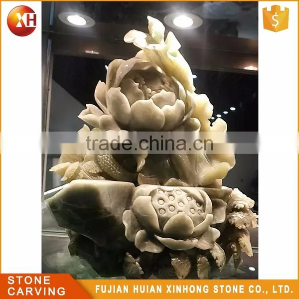 Precious Lively A Grade Natural Jade Horse Statue