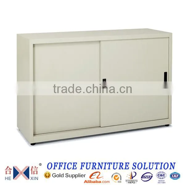 Glass Cupboard Steel Metal Bookcase Filing Cabinet photo-2