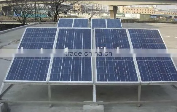 3KW Grid Solar System With Battery, Rooftop or Ground Mounted, 100KW Grid Solar System photo-2