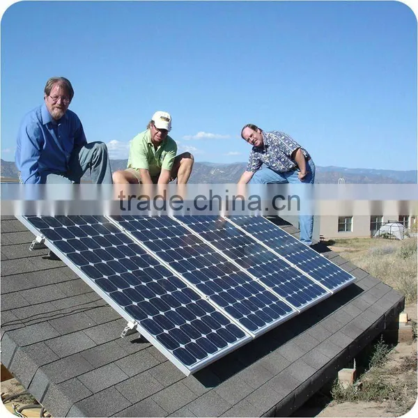 Home Use Solar System / Home Solar System / Solar Power System With DC Fans and LED Lights 500w photo-4
