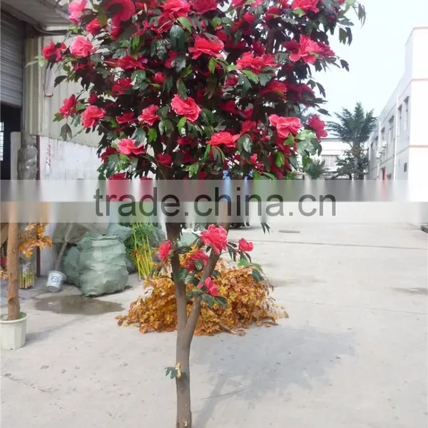 Indoor Artificial Decoration 2-5 m H Fake Flower Potted Bonsai Plant LGH15-06 photo-2