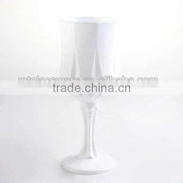 Wholesale Colorful Candle Holder Crystal Long Stem Wine Glass photo-2
