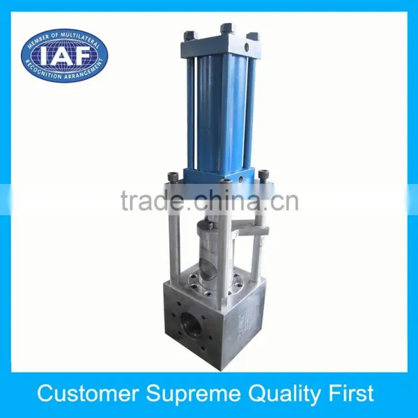 Sheet Extruder Single Piston Continuous Extrusion Screen Changer photo-3