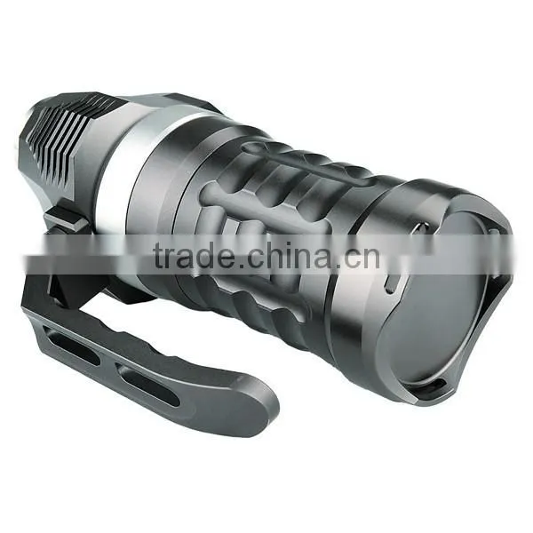 UniqueFire 3000 LM With 4*18650 Rechargeable Li-ion Battery Waterproof Diving Led Torch photo-4