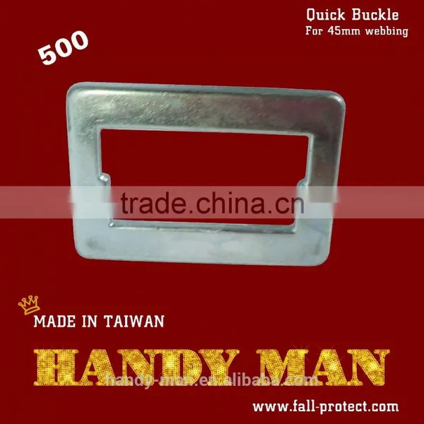 500-3 For 45mm Webbing Stamped Steel Quick Buckle photo-4