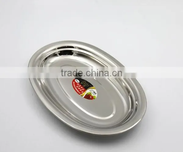 Oval Stainless Steel Plate & Dishes for Sale photo-3