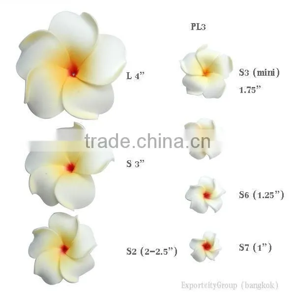 Hawaiian Foam Flower Frangipani Plumeria (loose Piece)