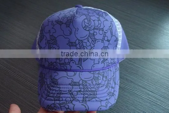 Wholesale Manufacturer Custom Printed LOGO Breathable Mesh Cap Baseball Cap