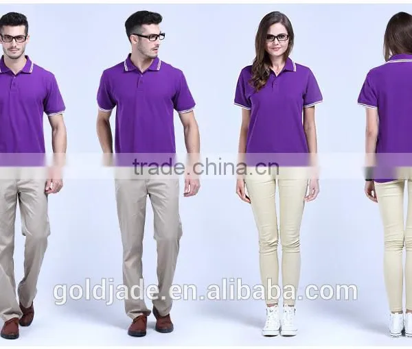 OEM Working Uniform T-shirt Company Office T-shirt Uniform Custom Polo t Shirt photo-2