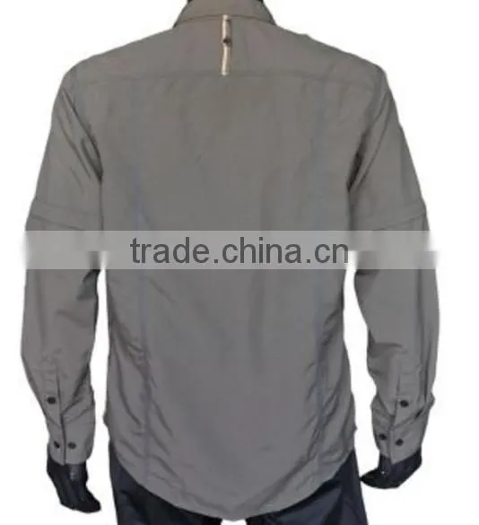 Quick-drying Removable Sleeve Shirt / Outdoor Casual Shirt / Fishing Shirt Sunscreen photo-3