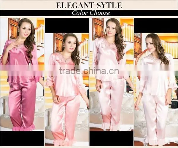 2015 Woman Pyjama Cotton, Petite Plus Size Pajamas photo-3