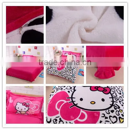 100% Cotton Fabric for Bedding Sets 3d Printed photo-3