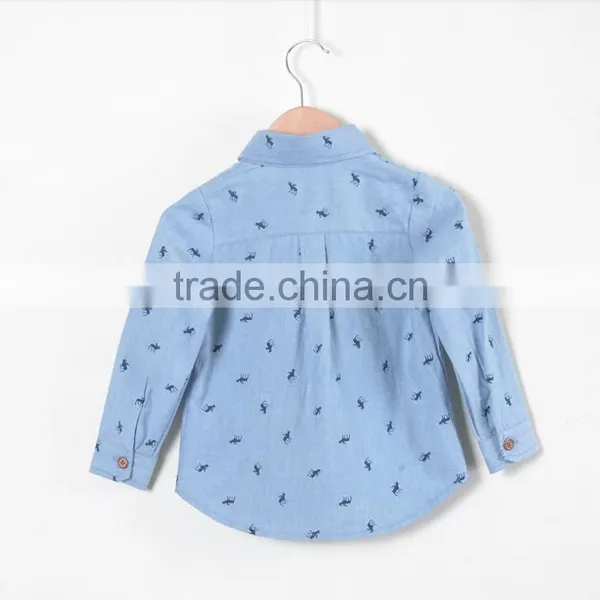 100% Cotton Soft Brand Best- Selling Printing Kid Shirt photo-3