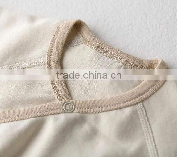 Wholesale 100% Organic Cotton Baby Bodysuit Baby Rompers Baby Clothes photo-5