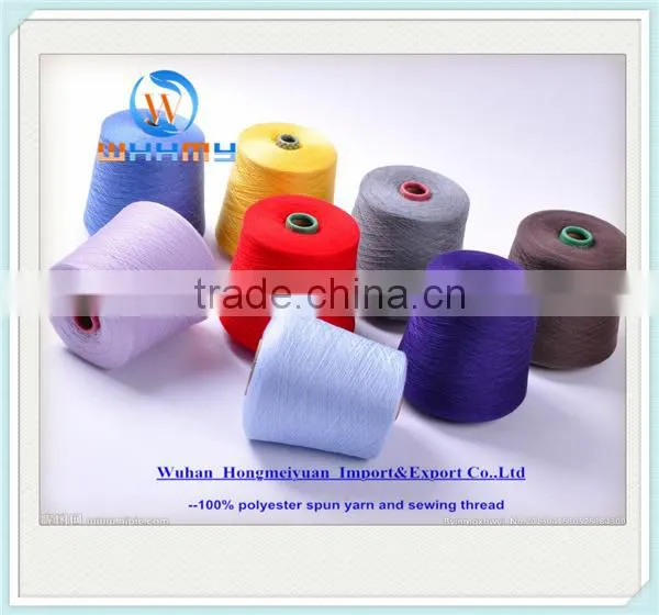 40/3 Hanchaun Hubei Dyed Polyester Yarn photo-4