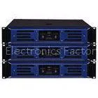 900w 8 Bridged Power Class h 2u Professional Audio Amplifier With Blue Panel