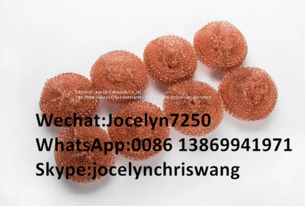 Kitchen Cleaning Ball Mesh Scourer/galvanize Mesh Scrubber/mesh photo-2