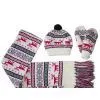 Sell Acrylic Jacquard Knitting Scarf / Hat / Gloves