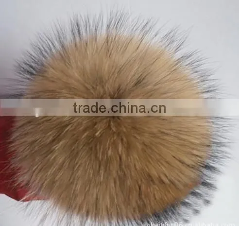 All Colors Real Raccoon Fur Ball/ Raccoon Fur Keychain