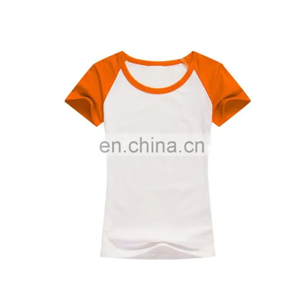 2016 Fashion Blank Woman Plain Tshirt photo-5