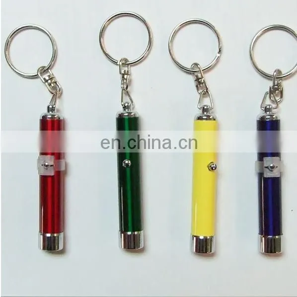 Flashlight Solar Mini Projector Logo Keychain Light Led Torch Keychain photo-6