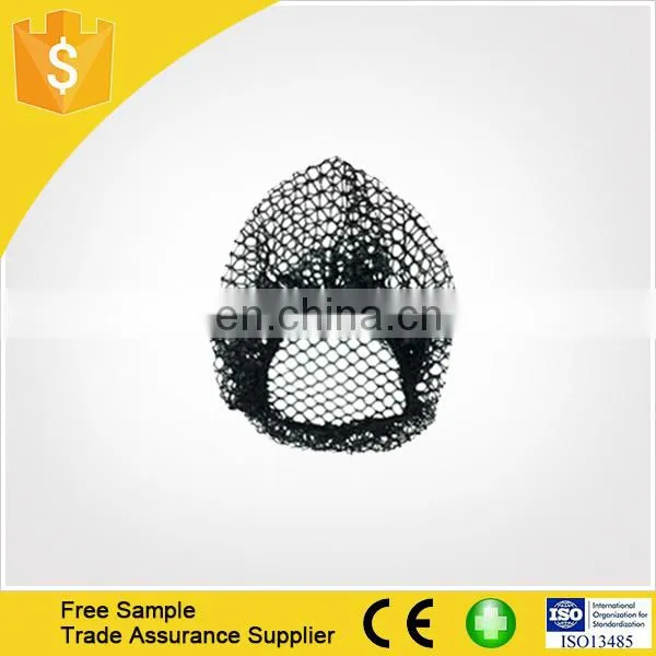 High Quality Black Disposable Nylon Hair Net With Elastic photo-3