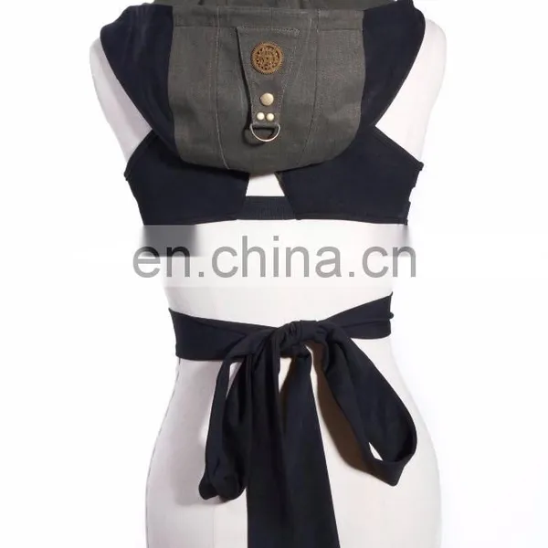 Steampunk Military Crop-top With a Hood photo-3