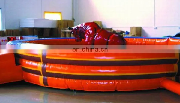 2017 Most Popular Machine Outdoor Sport Games Adults Inflatable Rodeo Bull photo-3