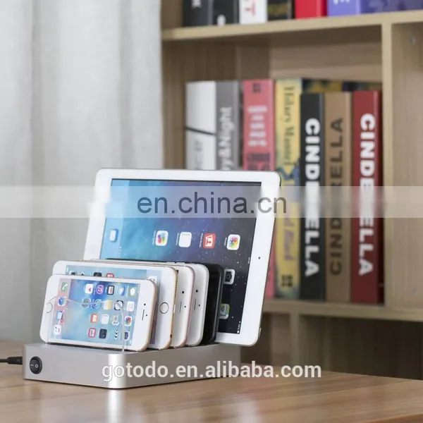 2017 New Design Hotselling New Style 6 Ports Usb Charging Station Phone Charging Station Phone Stand photo-4