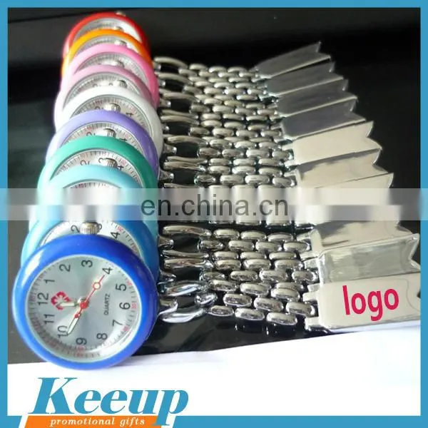 Advertising Products Stainless Steel FOB Nurse Watch With Carabiner photo-2