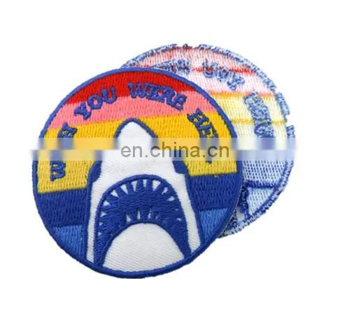 Good Quality Embroidery/embroidered Garment Machine Label photo-5