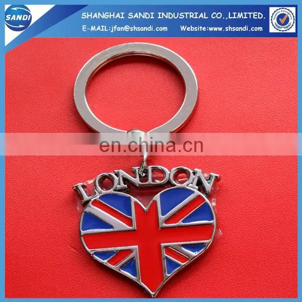 Country Souvenir Zinc Alloy Keychain for Gift photo-6
