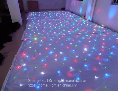 RGBW Star Curtain Led Sky Star Cloth Stage Backdrop With DMX photo-5